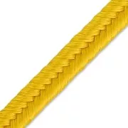 French-made rigid viscose soutache 3.5 mm Sunflower x4.8 m