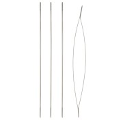 Large eye needles - Beading needles 57 mm - Beadsmith x4