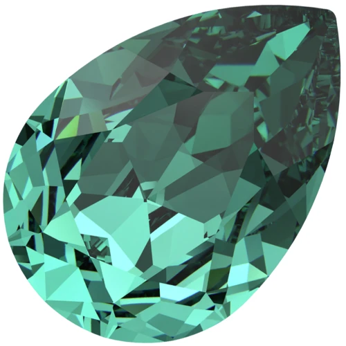 Cabochon PureCrystal 4320 10x7 mm - Reinvented Caribbean Green x1