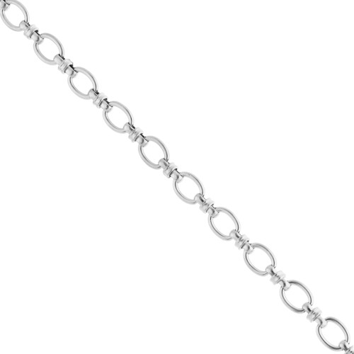 Fancy 7 mm mesh chain - Stainless steel 304 x50cm