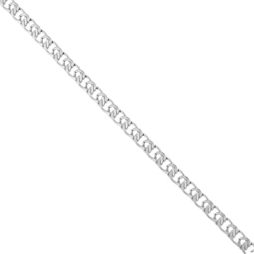 Fancy 5.5 mm mesh chain - Stainless steel 304 x50cm