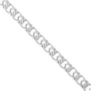Fancy 5.5 mm mesh chain - Stainless steel 304 x50cm
