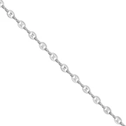 Coffee bean chain 5.7 mm - Stainless steel 304 x50cm