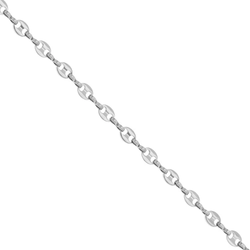 Coffee bean chain 5.7 mm - Stainless steel 304 x50cm