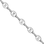 Coffee bean chain 5.7 mm - Stainless steel 304 x50cm