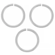Open rings 8x0.8 mm - 316L stainless steel x10