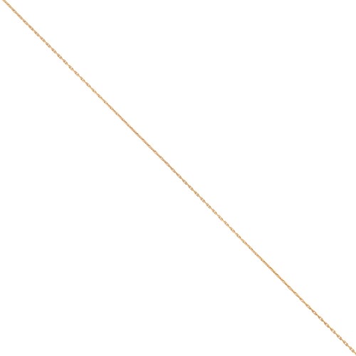 Paloma mesh chain 0.6 mm - Stainless steel 316L Gold x5m