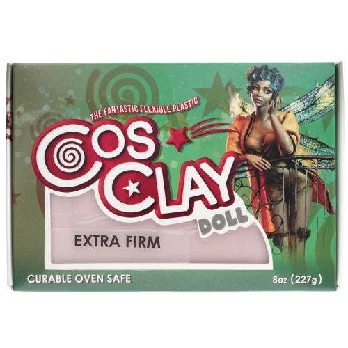 Cosclay Doll polymer clay - Extra Firm - Warm Beige x227g