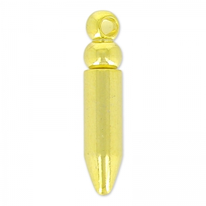 Spike pendan 19mm gold tone x1
