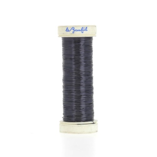 Fine metal wire 0.20 mm Lebaufil - Blue x20m