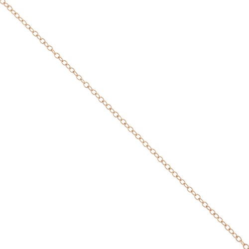 Forçat twisted chain link 2.3 mm - Gold filled (rolled gold) x20cm