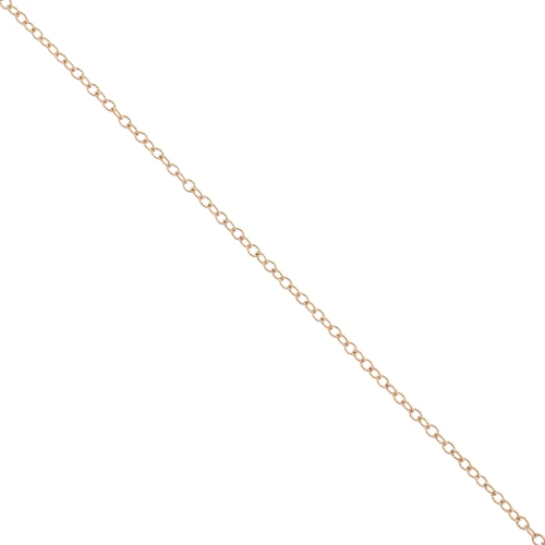 Forçat twisted chain link 2.3 mm - Gold filled (rolled gold) x20cm