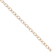 Forçat twisted chain link 2.3 mm - Gold filled (rolled gold) x20cm
