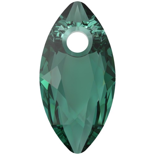 Pendant PureCrystal Marquise Cut 6437 9x4.5 mm - Emerald x1