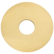 20 mm doughnut pendant - 304 stainless steel, gold-plated x1