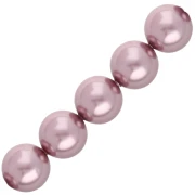 PureCrystal Pearl 5810 4 mm - Crystal Vintage Rose Pearl x20