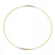 Jonc bracelet 70 mm fine Gold plated x1