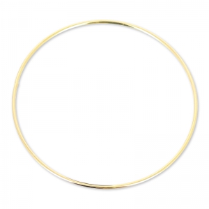 Jonc bracelet 70 mm fine Gold plated x1