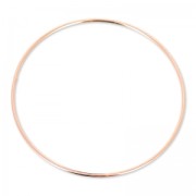 Jonc bracelet 70 mm Pink fine Gold plated x1|raw }}