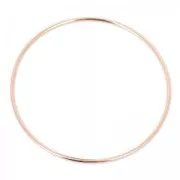 Jonc bracelet 70 mm Pink fine Gold plated x1