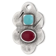 Epoxy enamel pendants