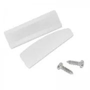 Parallel plier Nylon jaws for flat plier : Replacement tips 24x8 mm x2