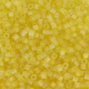 Miyuki Delica 15/0 DBS0854 - Matte Transparent Yellow AB x5g