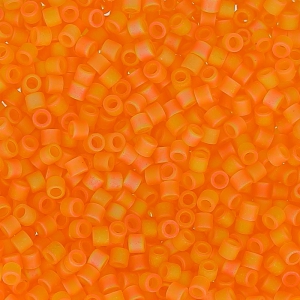 Miyuki Delica 15/0 DBS0855 - Matte Transparent Orange AB x5g