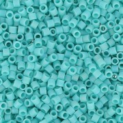 Miyuki Delica 15/0 DBS0878 - Matte Opaque Turquoise Green AB x5g