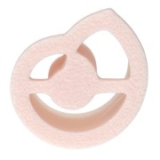 Snail shell cookie cutter 18x15 mm in biodegradable polymer - Beige x1