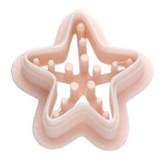 Star - Starfish cookie cutter 20 mm biodegradable polymer - Beige x1 Starfish cookie cutter 20 mm biodegradable polymer - Beige x1