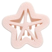 Starfish cookie cutter 20 mm biodegradable polymer - Beige x1
