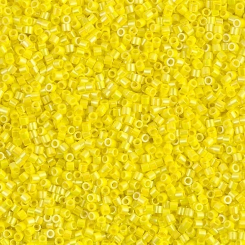 Miyuki Delica 15/0 DBS0160 - Opaque Yellow AB x5g