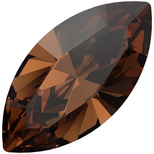 Navettes Swarovski 4228 6x3 mm - Reinvented Smoked Topaz x4