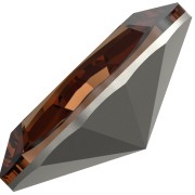Swarovski 4228 6x3 mm navettes - Reinvented Smoked Topaz x4