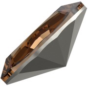 Navettes Swarovski 4228 6x3 mm - ReCreated Light Smoked Topaz x4