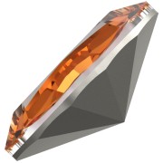 Swarovski 4228 6x3 mm shuttles - Dark Orange x4
