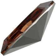 Swarovski 4228 10x5 mm navette - Reinvented Smoked Topaz x1