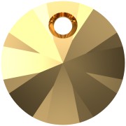 Pendant Swarovski 6428 8 mm - Crystal Aurum x1|raw }}