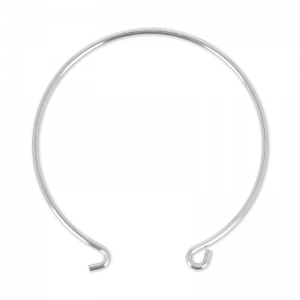Jonc bracelet to decorate 57 mm fine silver plating x1