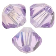 Swarovski bicones 5328 3 mm - Moonlight Violet x50