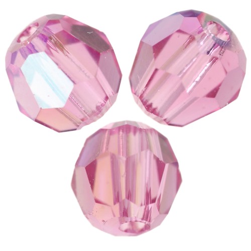Round beads Swarovski 5000 4 mm - Pink Shimmer x20
