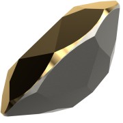 Cabochon Swarovski 4120 8x6 mm - Crystal Aurum x1