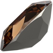 Cabochon Swarovski 4120 8x6 mm - Reinvented Light Smoked Topaz x1