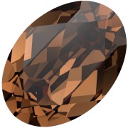 Cabochon Swarovski 4120 14x10 mm - ReCreated Smoked Topaz x1