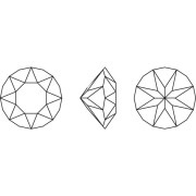 Swarovski 1088 6 mm Cabochon - Crystal Electra x1