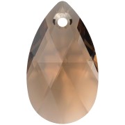 Teardrop Swarovski 6106 22 mm - Reinvented Light Smoked Topaz x1