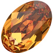 Cabochon Swarovski 4120 6x4 mm - Dark Orange x1