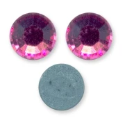 Swarovski crystal 2.6 mm pink rhinestones x36