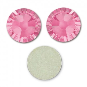 Swarovski stick-on rhinestones 3mm Rose x36